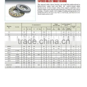 01 TAPERED ROLLER THRUST BEARING T661 68TR T709 99440 thumbnail-1