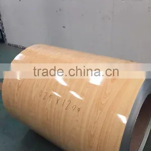 Wood Grain Decorative Steel Sheet for Indoor Decoration thumbnail-1