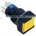 GA6-16AF-22D CNGAD 16mm Rectangular Maintained Illuminate Push Button Switch thumbnail-1