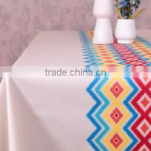 Waterproof Table Cloth, Oil Cloth Fabric thumbnail-3