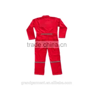 Coverall Workwear/Work Overalls With Reflective Tape Manufacturer in China thumbnail-3