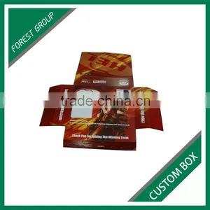 CUSTOMIZED PRINTED FOLDABLE CHOCOLATE BOX thumbnail-1