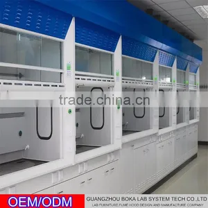Acid and Alkali Resistance Chemical/physics Laboratory Fume Hood With All Steel Material and Good Performance thumbnail-6
