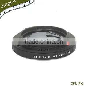 Lens Adapter Ring for DKL Mount Lens to PK Camera Body thumbnail-2