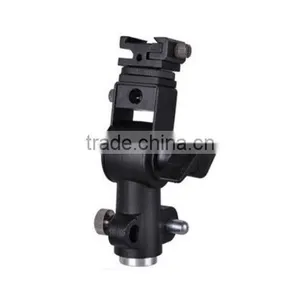 Metal Flash Hot Shoe Umbrella Holder Swivel Light Stand Bracket D Marked II thumbnail-4