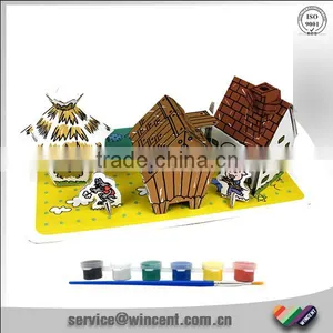 Kids DIY Painting 3D Puzzle thumbnail-1