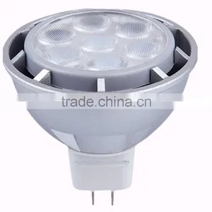 Chinese Spotlight New Design Silver 5w Mr16 High Power Led Spot Light 3w 4w 7w ac dc 12v Indoor Restaurant thumbnail-1