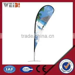 Street Display Aluminum Tear Drop Banner thumbnail-1