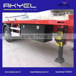 Wholesale 40ft Container Transport Semi Trailer With Container Locks thumbnail-6
