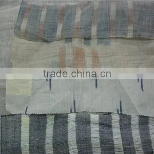 Eco-friendly Yarn Dyed Handmade Ramie Fabric thumbnail-3