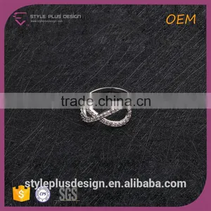 R63485K01 925 Sterling Silver Custom Infinity Symbol Wedding Band Ring 925 Sizes thumbnail-2