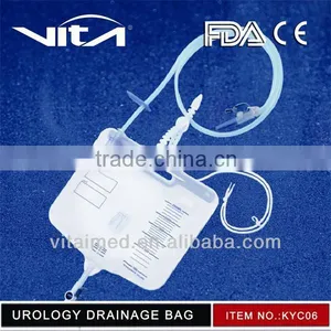 Air-Vent on Bag and Anti-Reflux Drip Chamber Urine Drainage Bag thumbnail-1