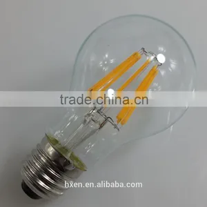 UL Listed 85-265v 8w 6w 4w E27 E26 B22 Filament Led Bulb A19 A60 Led Bulb thumbnail-5
