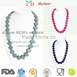 Mix Style Silicoen Teething Beads Necklace thumbnail-5