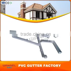100% New Material Wanael Plastic PVC Roof Rain Vinyl Gutter thumbnail-6