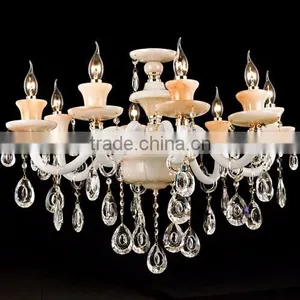 Lighting Factory,crystal Chandelier, Marble Lamp Professional Customization Crystal Chandelier With 6.8 15 Lights thumbnail-1