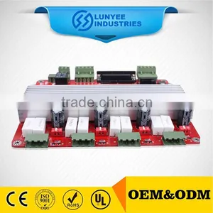 CNC Kit 4Axis Stepper Driver TB6560 +290OZ-IN 76MM Nema23 Motor+power thumbnail-2