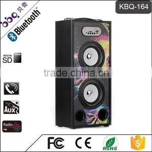 BBQ KBQ-164 20W 2000mAh DJ Empty Speaker Box thumbnail-1