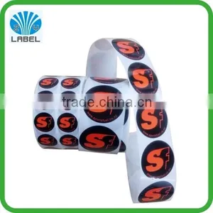 2015 Hot Sale Cheap Label Roll , Custom Logo Sticker With Pantone Color thumbnail-2