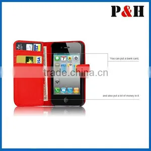 Flip Wallet Leather Case Cover For Apple IPhone 5 FREE Screen Protector & Stylus thumbnail-1