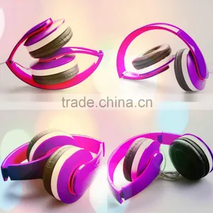 Professional Supplier Fresh On-ear Bright Color Colorful HeadphonesBulk Cheap thumbnail-1