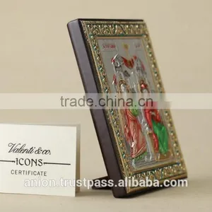 Greek & Russian Orthodox Wooden Icon. Angels. Annunciation. Middle Size thumbnail-5