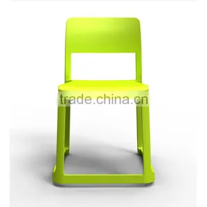 Outdoor Anti-UV Plastic Chairs Stackable Patio Garden Home Picnic Party Chairs for Sale thumbnail-2