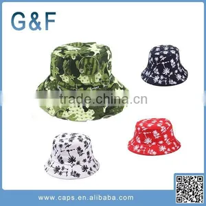 2016 Wholesale Custom Fabrics Embroidered Bucket Hats Cheap on Sale thumbnail-1