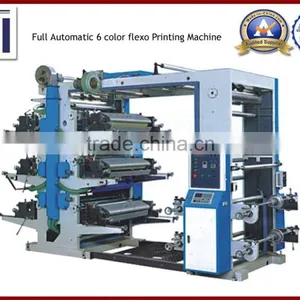 Full Automatic Six Color Flexo Printing Machine thumbnail-1