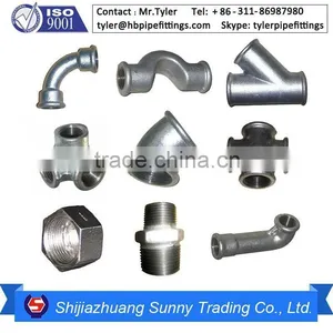 Factory Supply Malleable Iron GI Pipe and Fitting thumbnail-1