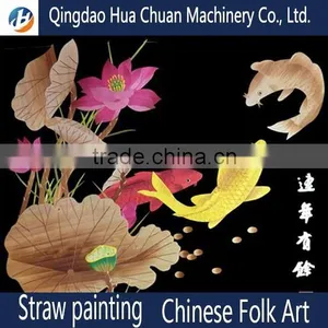 Chinese Folk Straw Painting, Straw Painting thumbnail-5