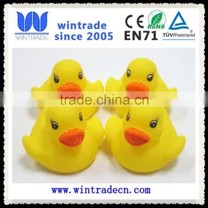 Wholesale Logo Print Promotional LED Light up Yellow Floating Rubber Duck thumbnail-3