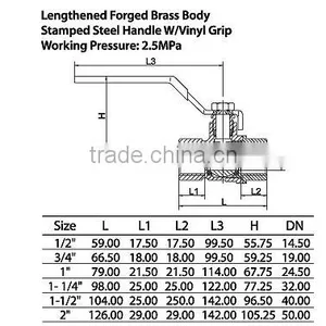 Brass Ball Valve Taizhou thumbnail-1