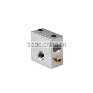 Concrete 3D Printer Makerbot Heating Aluminum Block for MK8 3D Photo Printer thumbnail-2