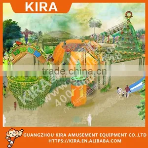 China Factory Biggest Commercial Indoor Playground With Rope Course thumbnail-1