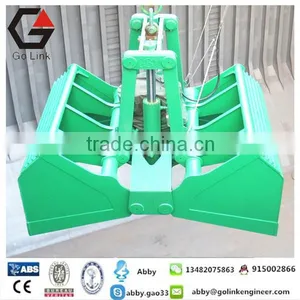 25Ton Electric Hydraulic Clamshell Grab Bucket Motor Grab Marine Grab thumbnail-6