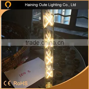 High Light Transmittance Rate Filament Led Candle Bulb T300 6W thumbnail-1