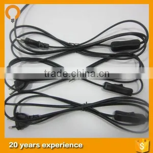 Plastic Wire Lamp Holder,switch,european Plug Adaptor European Plug Line thumbnail-1