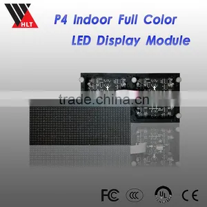 Full Color Indoor P4 LED Sreen Module Real Pixel Advertising Display P4 Indoor Full Color Video Module Cabinet Led Display thumbnail-1