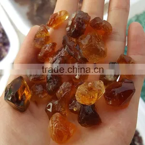 Madagascar 100% Natural Rough Honey Citrine Tumble Stone for Wholesale thumbnail-1