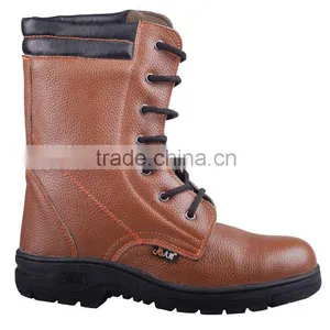 Neoprene Water Proof Oil Resistant Sole Vulcan Safety Boots / Safety Shoes With Steel Toe Cap and Steel Mid Sole Jogger Boot thumbnail-1