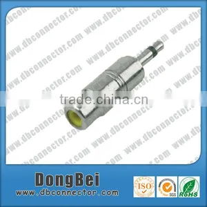 Cctv Audio Camera Accessories Nickel Plated Auto Connector Waterproof Plug thumbnail-1