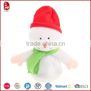 Wholesale Custom Plush Toys Lovely Christmas Snowman to Send Their Children thumbnail-4