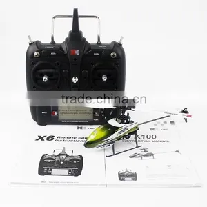 XK K100 Helicopter 6CH 3D6G System Remote Control Toy FTR With Transmitter thumbnail-6