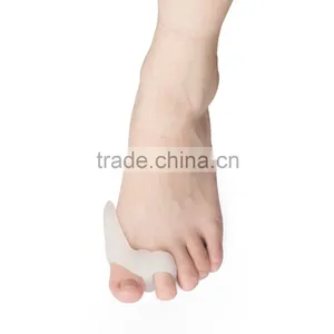 Soft Silica Gel Bunion Protector Hallux Valgus Orthotics Fit Right/left Toe thumbnail-1