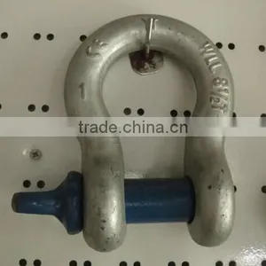 M4 Electric Galvanized Alloy Steel Bow Shackle thumbnail-3