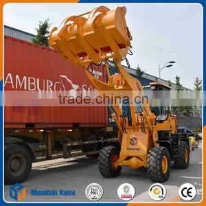 Promotion Price 1.5Ton Log Grapple Fork Wheel Loader thumbnail-1