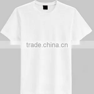 Custom Cotton Round Neck Tees - Classic White thumbnail-1