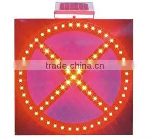 Super Brightness Solar Traffic No Parking Sign thumbnail-1
