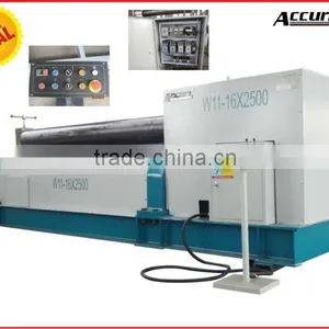 INT'L Accurl Brand 3 Rolls Plate Rolling Machine thumbnail-1